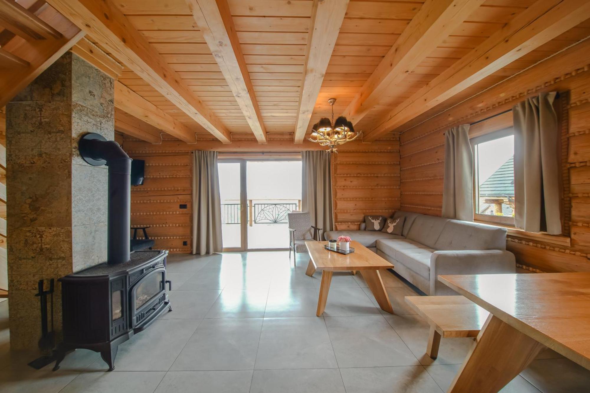 Zloty Gron Log Houses & Apartments Istebna Exterior foto